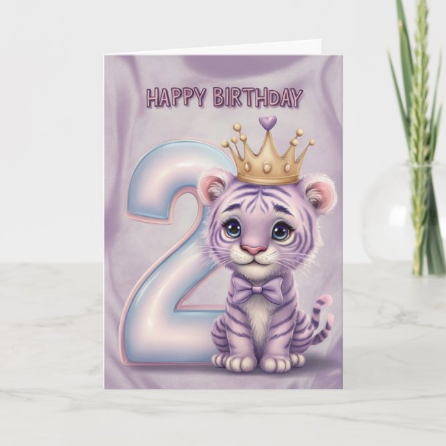 Happy 2nd Birthday Card (Front)