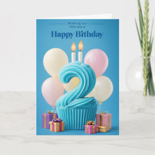 Happy 2nd Birthday Card