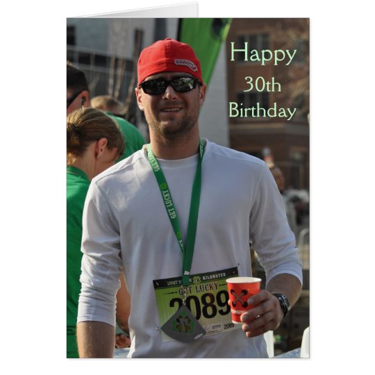 Happy 30th Birthday Card