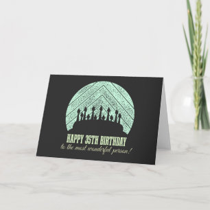 Happy 35th birthday to the most wonderful person card