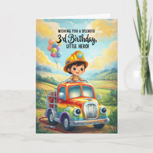 Happy 3rd Birthday Card