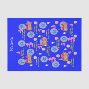 Happy 3rd Birthday Tissue Paper #3