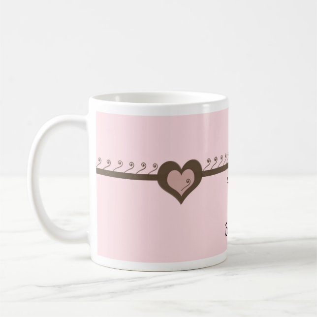 Happy 40th Birthday Coffee Mug (Left)