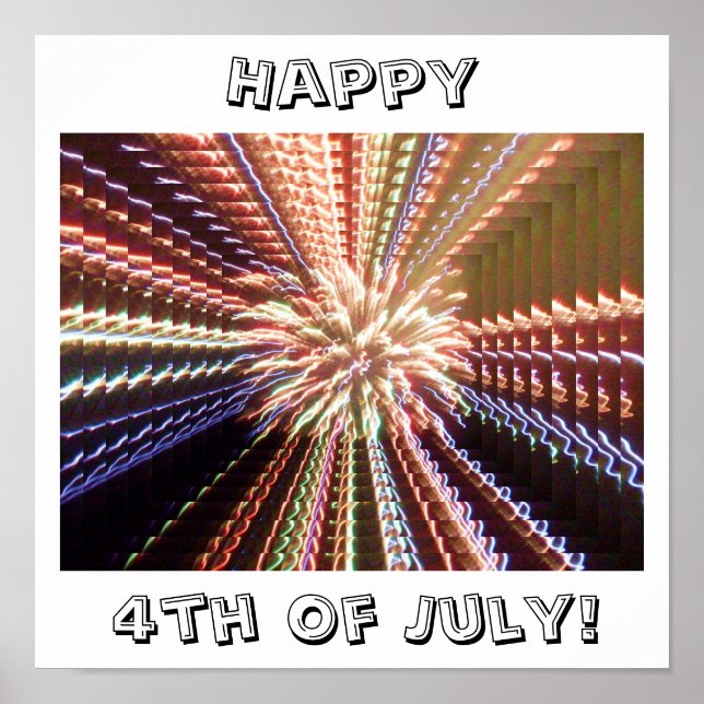 HAPPY 4 JUILLET affiche (Devant)