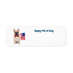 Happy 4 juillet French Bulldog
