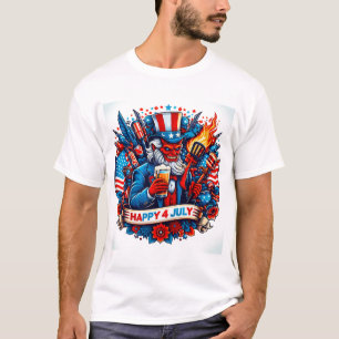 Happy 4 JUILLET T-shirt