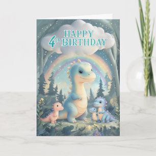 Happy 4th Birthday Card