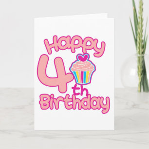Happy 4th Birthday! Card