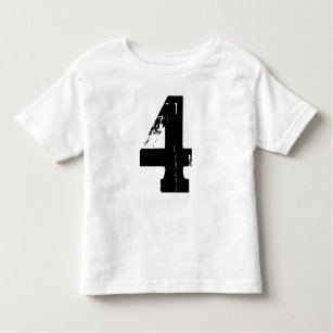 Happy 4th Birthday Toddler T-shirt