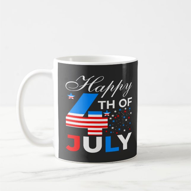 Happy 4th Of July-97958 Coffee Mug (Left)
