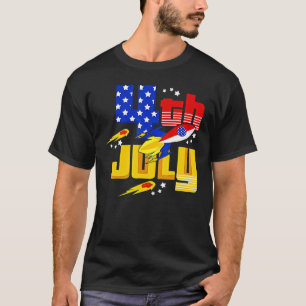 Happy 4th Of July American Independence Day Usa Fl T-Shirt