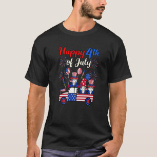 Happy 4th Of July American Usa Flag Independence G T-Shirt