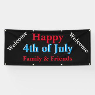 Happy 4th of July Banner