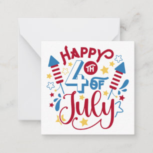 Happy 4th of July Card