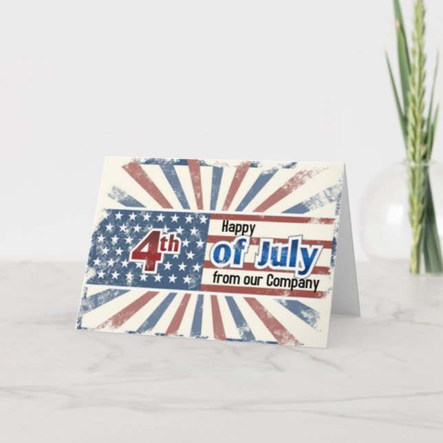 Happy 4th of july card (Front)