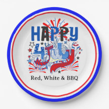 Happy 4th of July Celebration Custum Text
