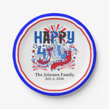 Happy 4th of July Celebration Custum Text