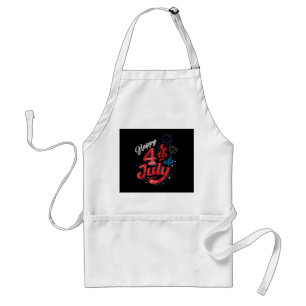 Happy 4th of July Cool Independence Day Patriotic Standard Apron