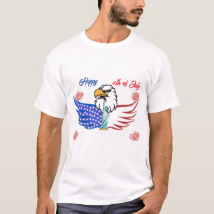 Happy 4th Of July  Design T-Shirt