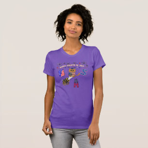 Happy 4th of July,fireworks,Happy Birthday America T-Shirt