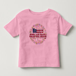 Happy 4th of July Fireworks Toddler Ringer T-Shirt