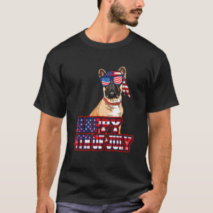 Happy 4th Of July French Bulldog American Flag Gl T-Shirt