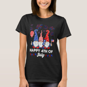 Happy 4th Of July Gnomes T-Shirt