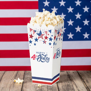 Happy 4th of July Hanging Stars ID1103 Favor Box