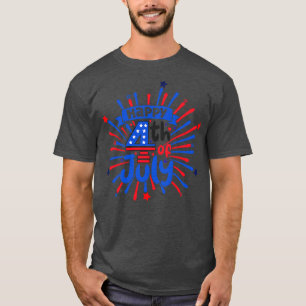 Happy 4th Of July Happy Independence Day  T-Shirt
