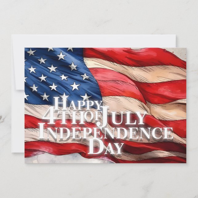 Happy 4th of July - Independence Day (Front)