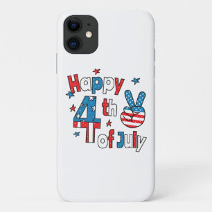 Happy 4th of July Independence Day iPhone 11 Case