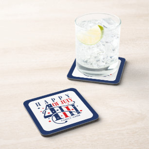 Happy 4th of July Independence Day Coaster