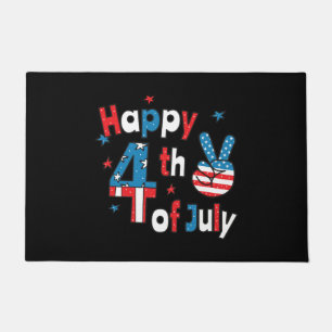 Happy 4th of July Independence Day Doormat