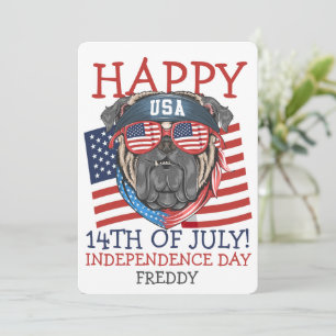 Happy 4th of July Independence Day party  Card