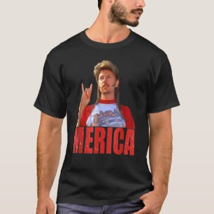 Happy 4th Of July Merica Joe American Flag 6 T-Shirt