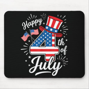 Happy 4th of July Mouse Pad
