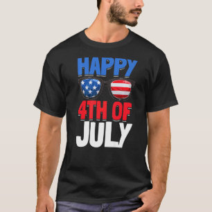 Happy 4th Of July Party Us Flag Patriotic Day 4th  T-Shirt
