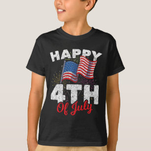 Happy 4th Of July Patriotic American Us Flag 4th O T-Shirt