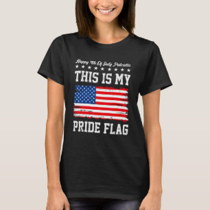 Happy 4th Of July Patriotic American US Flag 4th O T-Shirt
