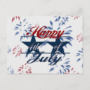 Happy 4th of July Postcard
