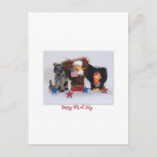 Happy 4th of July!!! Postcard