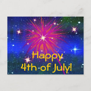 Happy 4th of July Postcard2 Postcard