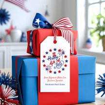 Happy 4th of July Realtor Patriotic Summer Pop By