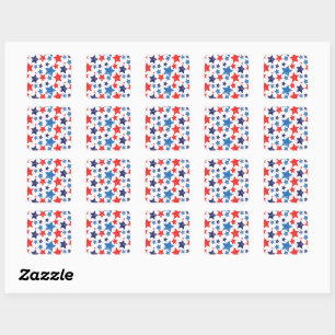 Happy 4th of July  Square Sticker