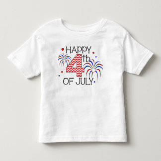 Happy 4th Of July Toddler T-Shirt