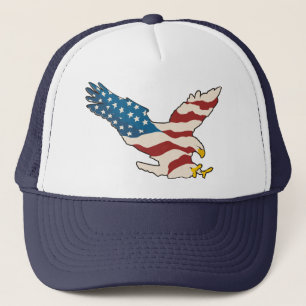 HAPPY 4TH OF JULY TRUCKER HAT