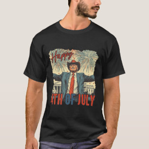 Happy 4th Of July Trump Independence Day 1  T-Shirt