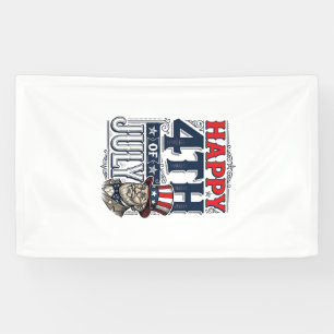 Happy 4th of July Vintage Patriotic Shirt Design_1 Banner