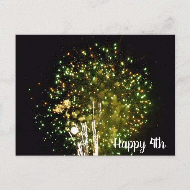 Happy 4th postcard (Front)