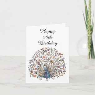 Happy 50th Birthday Card